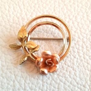 Vintage Krementz brooch.